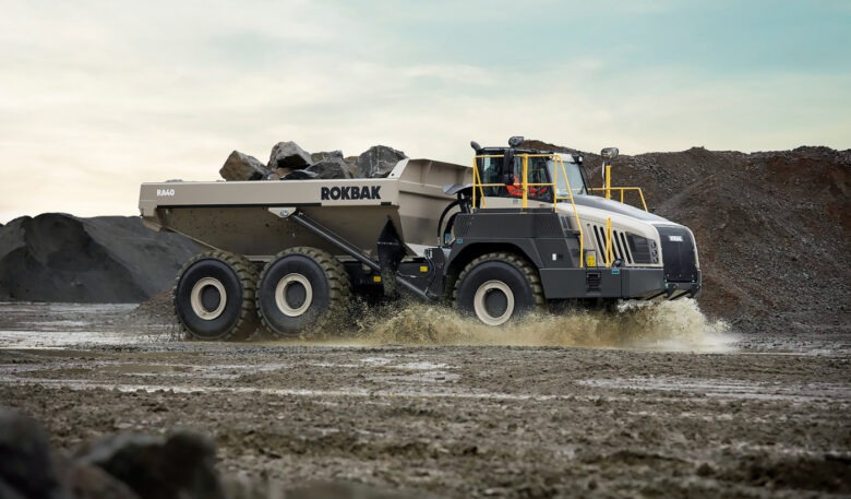 Knickgelenkte Dumper für vielfältige Einsätze