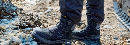Sicherer Halt bei Eis und Matsch