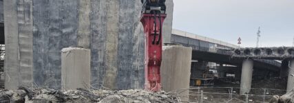 Cleveres Abbruchgerät für den Langzeiteinsatz