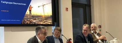 Baumaschinenhersteller erwarten ein Plus von 5 Prozent