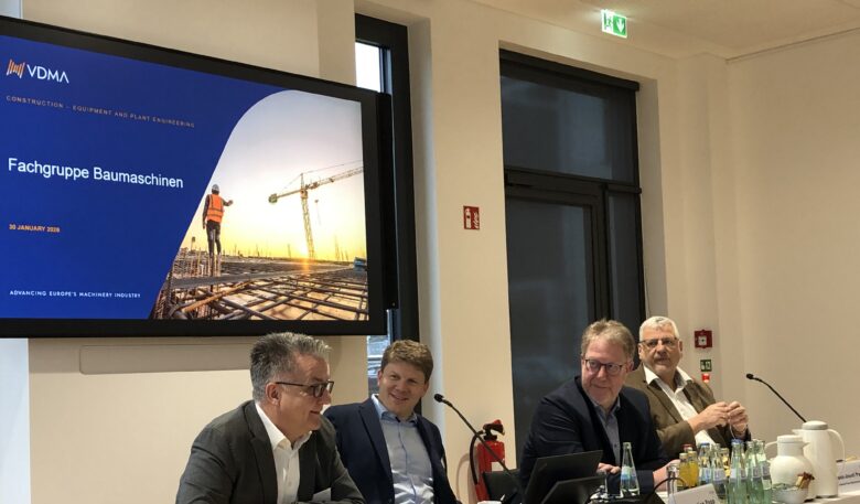 Baumaschinenhersteller erwarten ein Plus von 5 Prozent