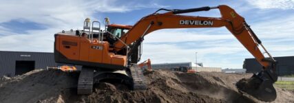 3D-Technologie für Serie-9-Bagger von Develon erhältlich