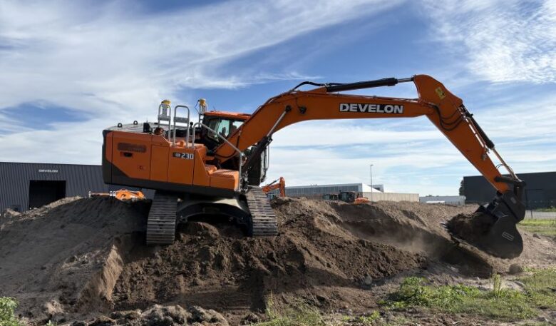 3D-Technologie für Serie-9-Bagger von Develon erhältlich