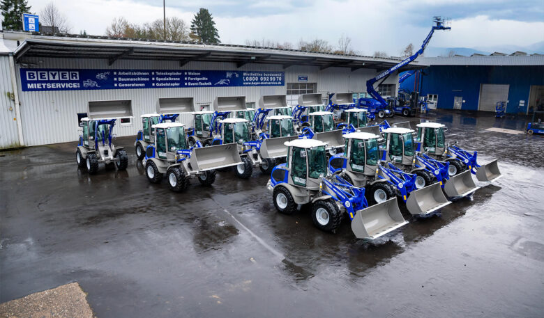 15 neue Radlader für Beyer-Mietservice