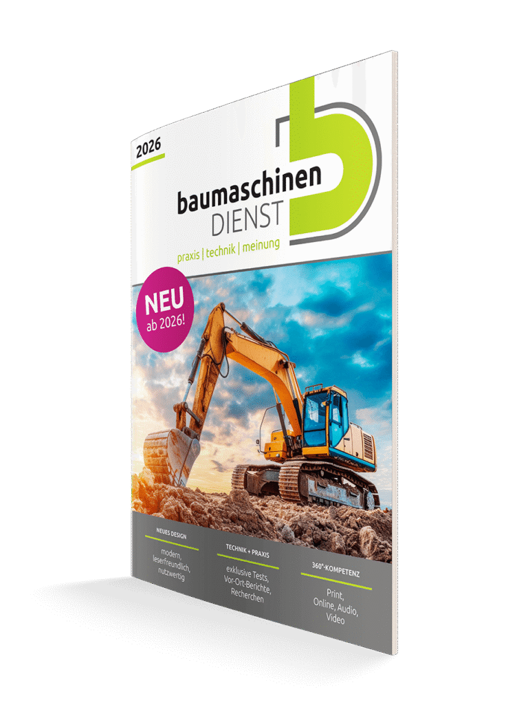 bd Baumaschinendienst Fachmagazin für die Baubranche