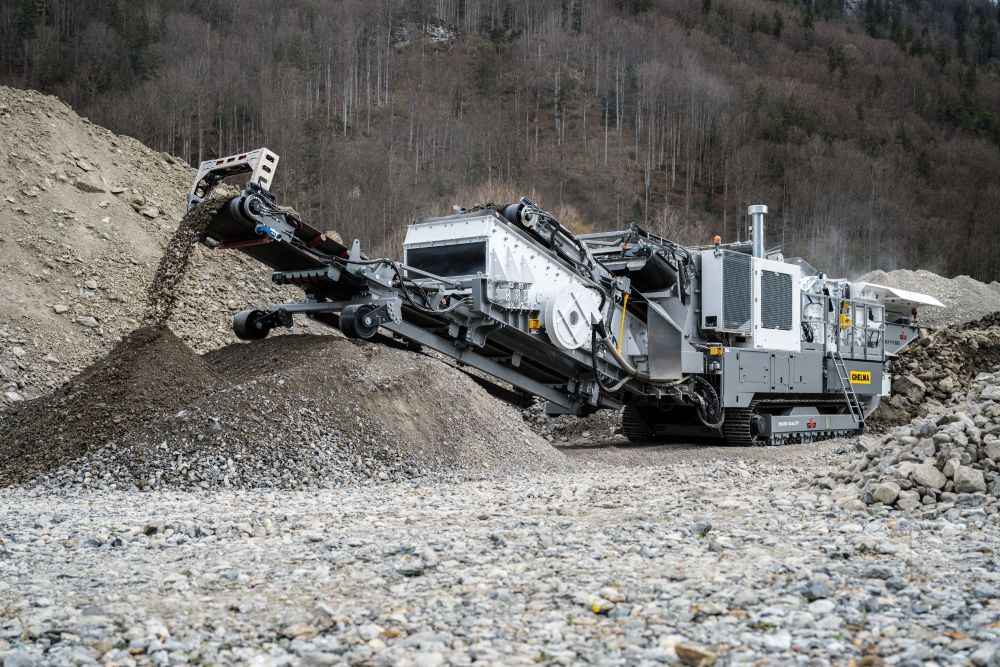 Raupenmobile Prallbrechanlage GIPO P 111 GIGA