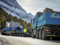 Felbermayr und Goldhofer meistern XXL-Transport