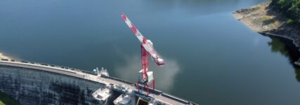 Wolffkran liefert Komplettpaket für die Staudamm-Sanierung