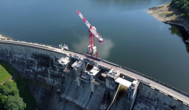 Wolffkran liefert Komplettpaket für die Staudamm-Sanierung