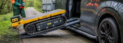 Ferngesteuerte elektrifizierte Raupenfahrzeuge