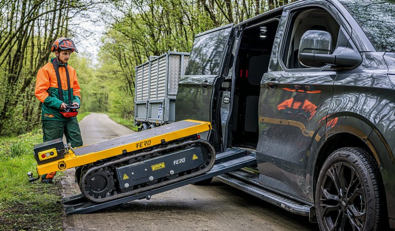 Ferngesteuerte elektrifizierte Raupenfahrzeuge