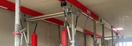 Zeitsparender Klappmax überzeugt auf Testbaustelle