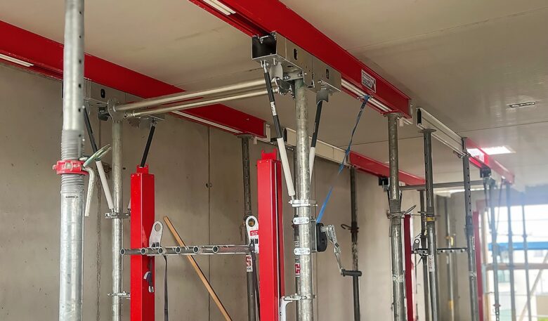 Zeitsparender Klappmax überzeugt auf Testbaustelle