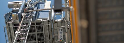 Geda 1500 Z/ZP unterstützt bei Wahrzeichen-Sanierung