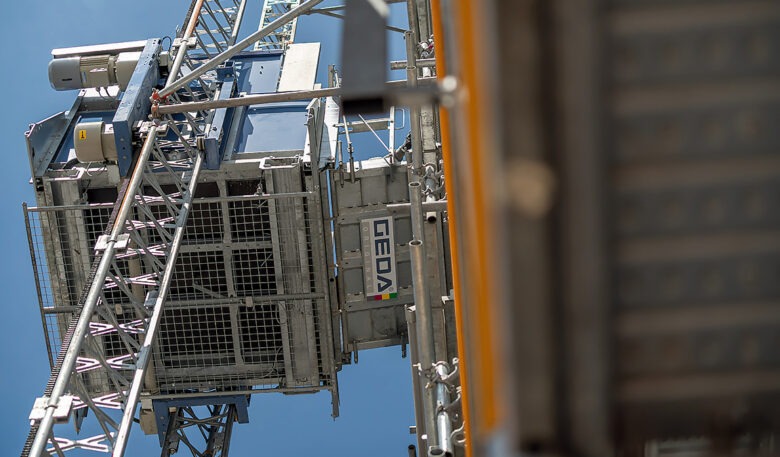 Geda 1500 Z/ZP unterstützt bei Wahrzeichen-Sanierung