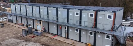 Wohnen auf der Baustelle