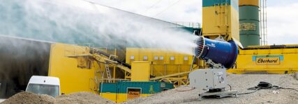 Adaptives Staubbindesystem auf der IFAT zu sehen