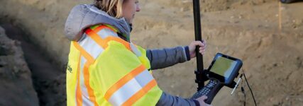Echtzeit-Datenaustausch zwischen Büro und Baustelle