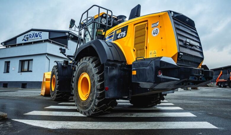 Gräwe erweitert Flotte um zweiten Komatsu WA475-10E0