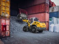 Weltpremiere der neuen Materialumschlagmaschinen