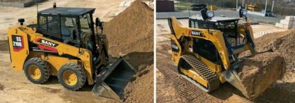 Erste Proberunde mit den Sany-Neuheiten