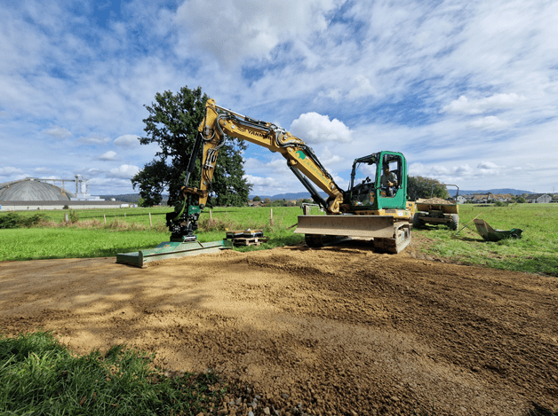 Yanmar-Bagger bewähren sich seit Jahrzehnten im Familienbetrieb Yanmar, Graf Tiefbau AG