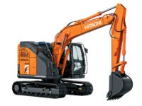 Hitachi ZX135-7EB mit Dual-Mode-Betrieb