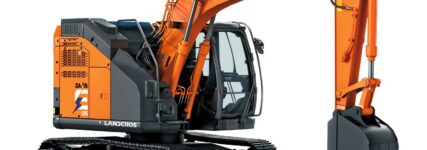 Hitachi ZX135-7EB mit Dual-Mode-Betrieb