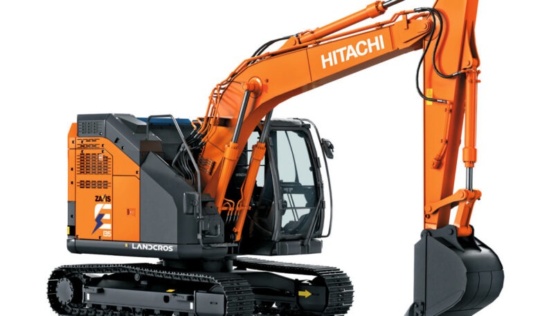 Hitachi ZX135-7EB mit Dual-Mode-Betrieb