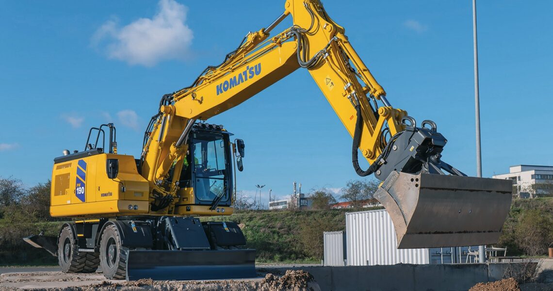Innovation ist bei Komatsu gute Tradition Komatsu
