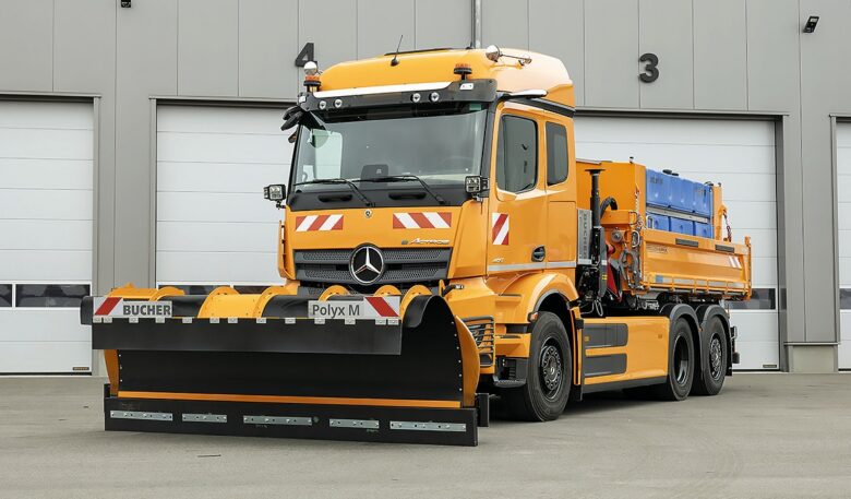 eActros 400 für den Ganzjahreseinsatz