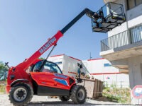 Vollelektrischer starrer Teleskoplader von Manitou