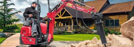 Neuer Yanmar SV10 für enge Räume