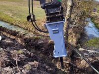 Hydraulikhammer EC 122 mit verbessertem Verschleißschutz