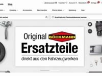 Neuer Ersatzteileshop mit vollständigem B2B-Portal