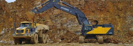 Vier Hyundai-Dumper im Einsatz für SWB und Opterra