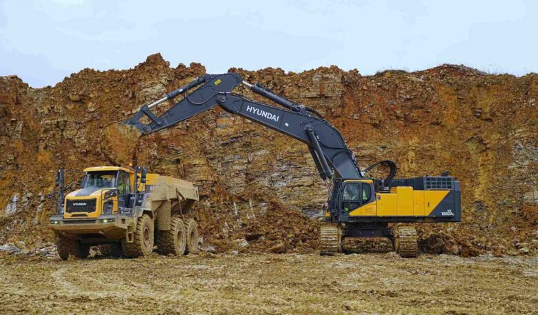Vier Hyundai-Dumper im Einsatz für SWB und Opterra