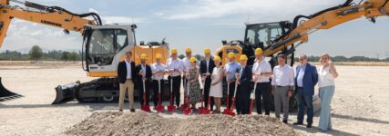 Spatenstich für neues Montagewerk in Nambsheim