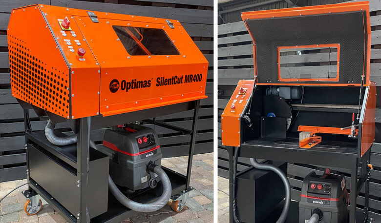 Optimas-Silentcut MR 400 schneidet leise und staubarm