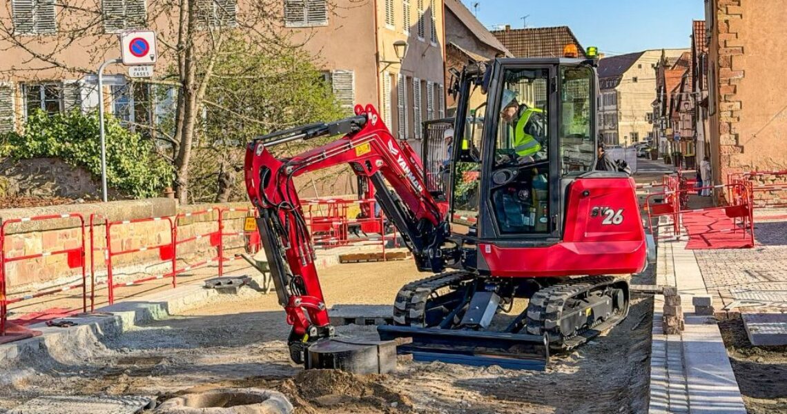 Yanmar präsentiert den neuen Minibagger SV26-7