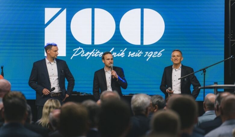 Vogt feiert Unternehmensjubiläum mit Bundeskanzler Friedrich Merz