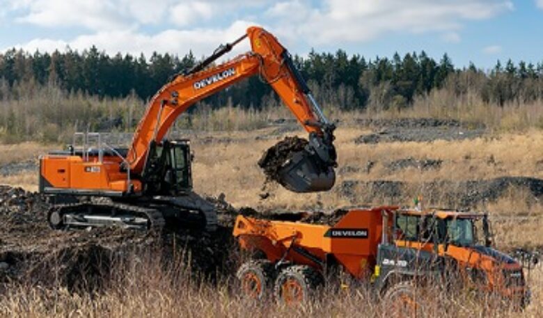 Develon zeigt Heavy-Duty-Portfolio mit sieben Großmaschinen