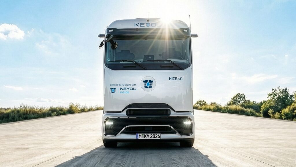 Kooperation bei Wasserstoff-Verbrennungstechnologie Daimler Truck