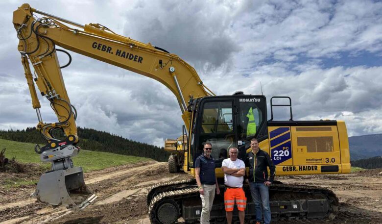 Gebrüder Haider setzt auf Komatsu und iMC 3.0