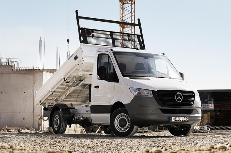 Meiller bleibt Van-Solution-Partner von Mercedes-Benz Meiller