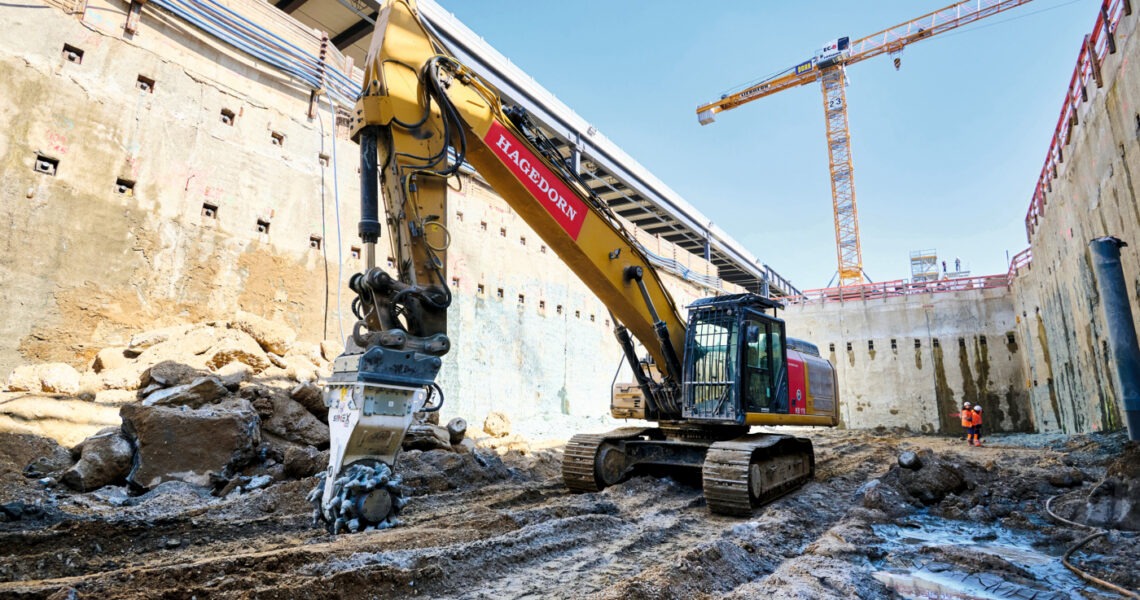 Hagedorn treibt komplexen Infrastrukturausbau voran Hagedorn