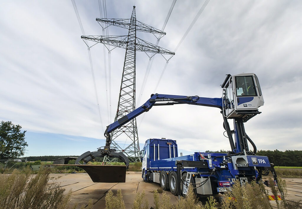 Mobile Baustraßen für Freileitungsprojekt Bild: Vp GmbH - TPA Mobile Straßen
