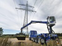 Mobile Baustraßen für Freileitungsprojekt