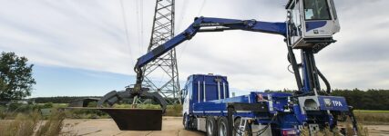Mobile Baustraßen für Freileitungsprojekt