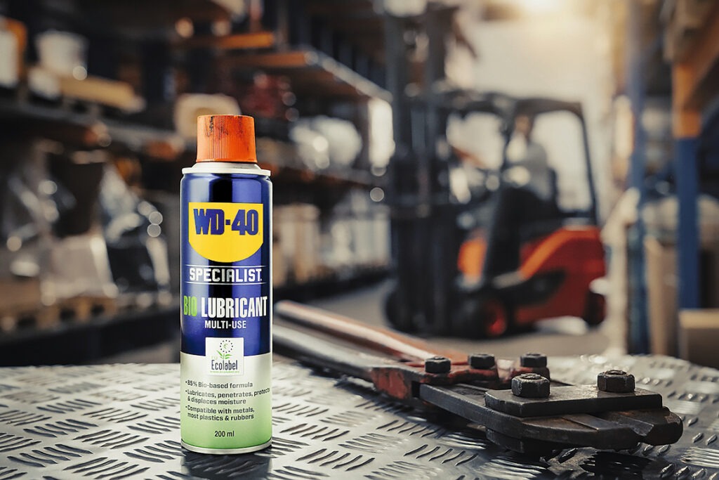 Neues Bio-Schmierspray mit EU-Ecolabel-Zertifizierung Bild: WD-40 Company